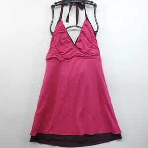 Patagonia Layered Mesh Halter Tank Stretch Medium